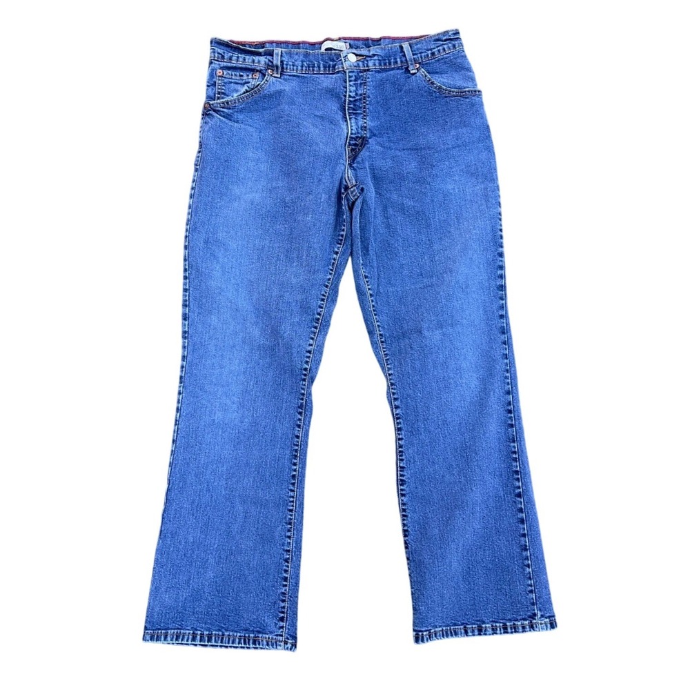 Vintage Levi's 550 Relaxed boot cut Jeans Womens Size 16S Blue Denim Y2K com y
